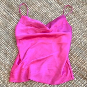 Pink silky Women's Camisole